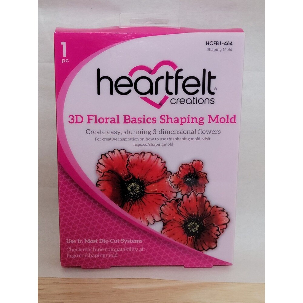 Heartfelt Creations - 3D Floral Basics Shaping Mold HCFB1-466